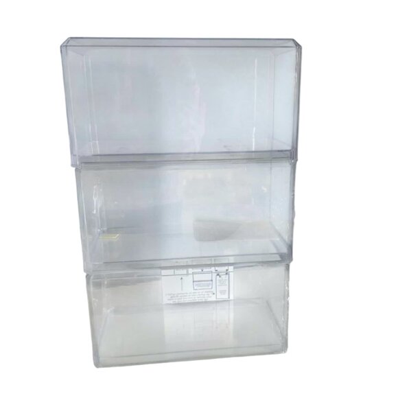 Set of three Display Boxes - Perfect for Collectibles! 2 NWT, 1 used - Picture 1 of 4